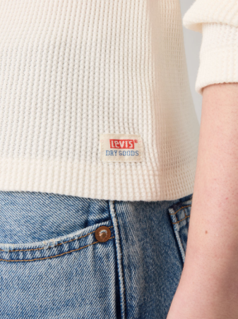 Levi's Женский Свитшот Белый Slim [2]