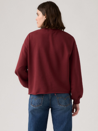 Levi's Женский Свитшот Бордо Relaxed [3]