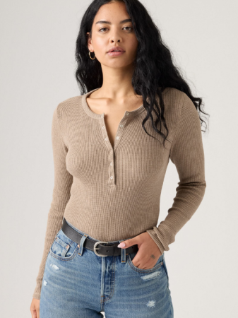 Levi's Bluza Cafenie Slim Femei [2]