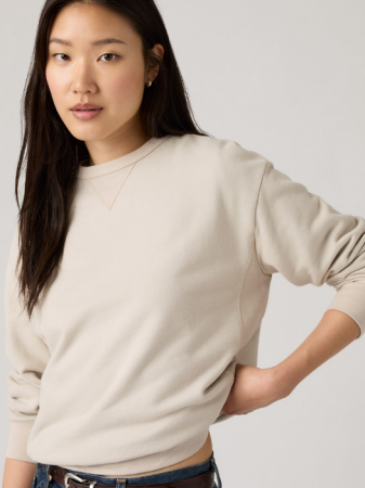 Levi's Bluza Crem Regular Femei [2]