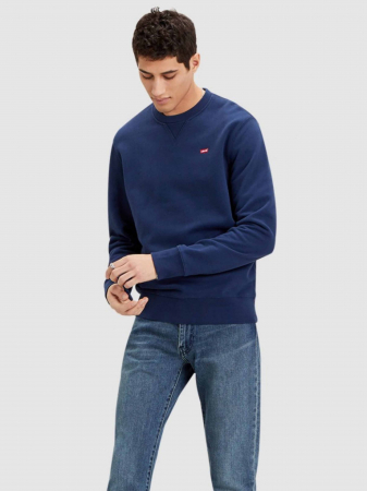 Hanorace - Levi's Bluza Navy Regular Barbati