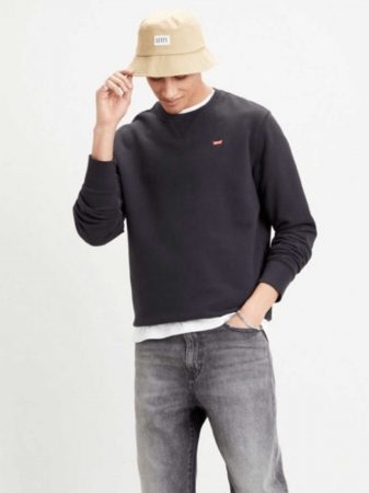 Hanorace - Levi's Bluza Neagra Regular Barbati