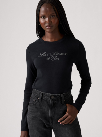 Levi's Bluza Neagra Regular Femei [1]