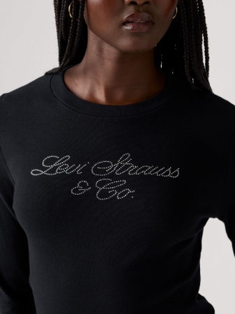 Levi's Bluza Neagra Regular Femei [2]