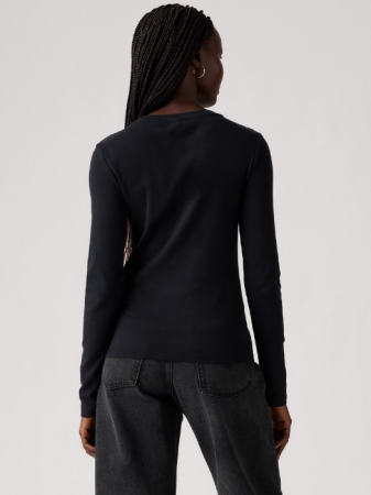 Levi's Bluza Neagra Regular Femei [3]