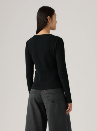 Levi's Bluza Neagra Slim Femei [3]