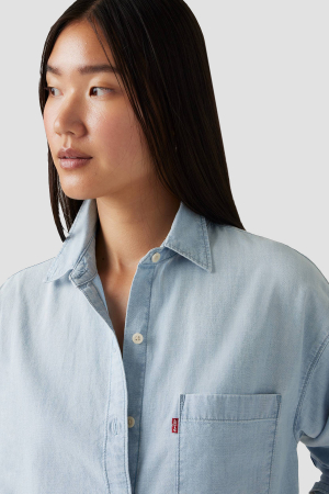 Levi's Camasa Albastra Deschisa Relaxed Femei [3]