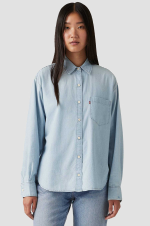 Camasi - Levi's Camasa Albastra Deschisa Relaxed Femei