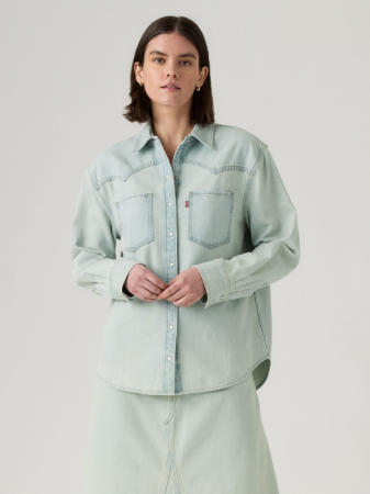 IMBRACAMINTE - Levi's Camasa Albastra Deschisa Regular Femei