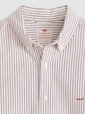 Levi's Рубашка Alb/Bej Relaxed [4]