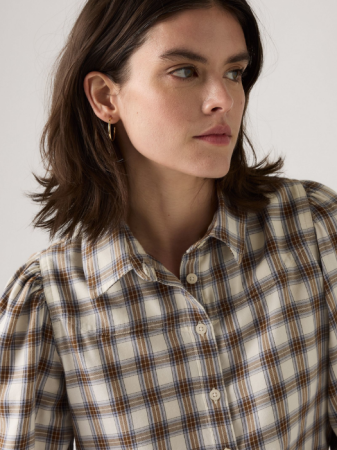 Levi's Camasa Alba/Cafenie Regular Femei [2]