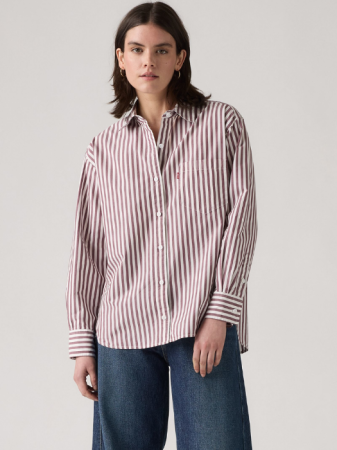 FEMEI - Levi's Camasa Alba/Cafenie Relaxed Femei