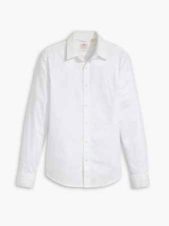 Levi's Мужская Рубашка Белая Slim [5]