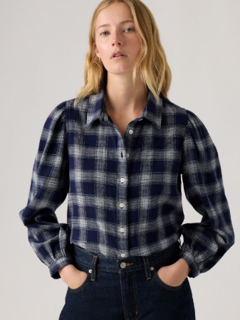 Levi's Camasa Albastra/Alba Regular Femei [2]
