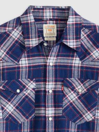 Levi's Рубашка Albastru/Alb Relaxed [4]