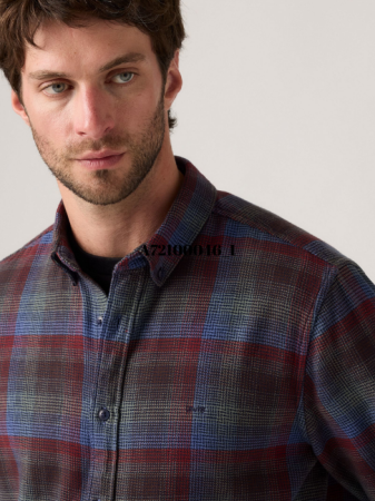 Levi's Рубашка Albastru/Verde Relaxed [2]