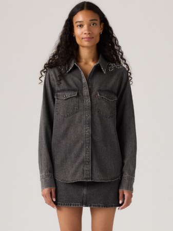 Camasi - Levi's Camasa Gri Inchis Regular Femei