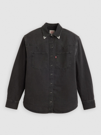 Levi's Camasa Gri Inchis Regular Femei [5]