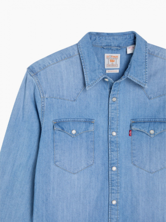 Levi's Мужская Рубашка Синяя Regular [11]