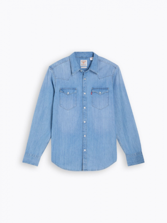 Levi's Мужская Рубашка Синяя Regular [2]