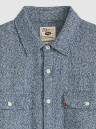 Levi's Мужская Рубашка Синяя Relaxed [4]