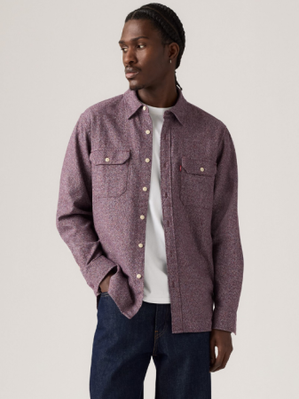 BARBATI - Levi's Camasa Bordo Relaxed Barbati