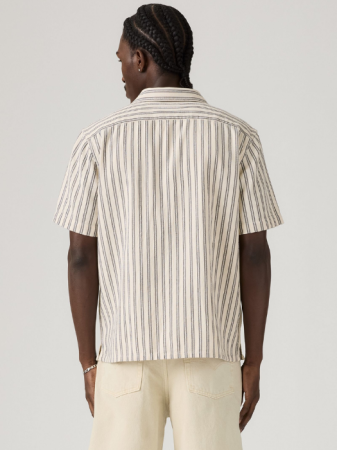 Levi's Camasa Cu Maneca Scurta Crem Relaxed Barbati [3]