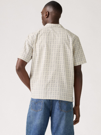 Levi's Camasa Cu Maneca Scurta Crem Relaxed Barbati [1]