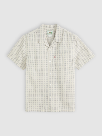 Levi's Camasa Cu Maneca Scurta Crem Relaxed Barbati [5]