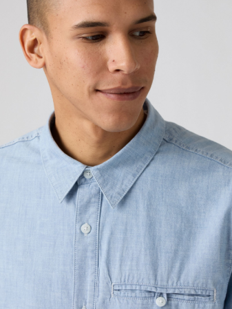 Levi's Рубашка С Коротким Рукавом Blue Relaxed [1]