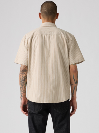 Levi's Camasa Cu Maneca Scurta Crem Relaxed Barbati [3]