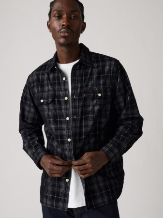 Levi's Рубашка Gri/Alb Regular [1]