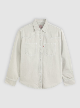 Levi's Camasa Gri Deschis Regular Femei [5]