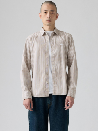 Camasi - Levi's Camasa Gri Deschis Slim Barbati