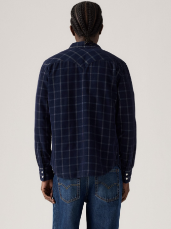 Levi's Мужская Рубашка Индиго Relaxed [3]