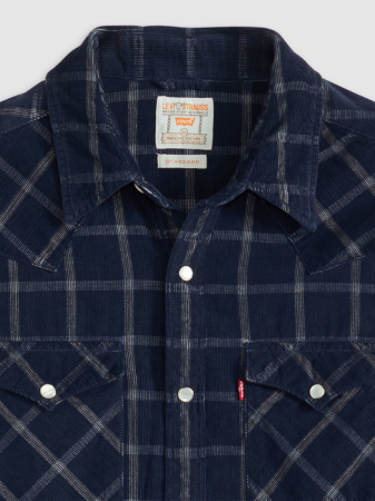 Levi's Мужская Рубашка Индиго Relaxed [4]