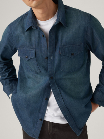 Levi's Рубашка Navy Relaxed [2]