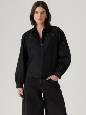 IMBRACAMINTE - Levi's Camasa Neagra Relaxed Femei