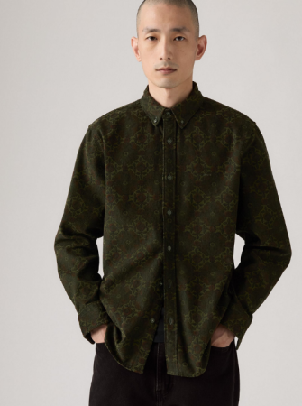 Levi's Camasa Verde Masliniu Relaxed Barbati [1]