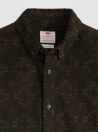 Levi's Camasa Verde Masliniu Relaxed Barbati [4]