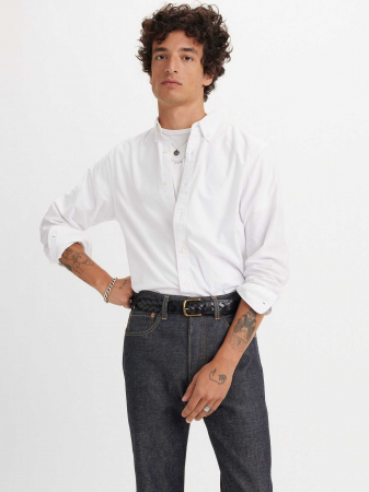 Levi's Мужская Рубашка Белая Regular [3]