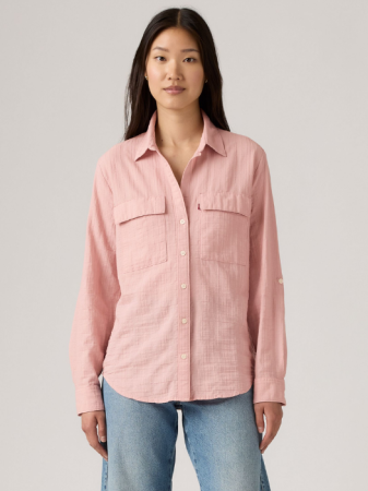 IMBRACAMINTE - Levi's Camasa Roz Deschis Regular Femei