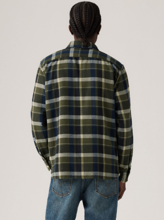 Levi's Рубашка Verde/Albastru Regular [3]