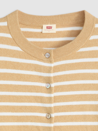 Levi's Кардиган Cafeniu/Alb Relaxed [4]
