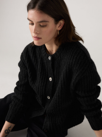 Levi's Женский Кардиган Антрацитовый Regular [1]