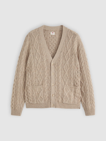 Levi's Cardigan Bej Relaxed Barbati [5]