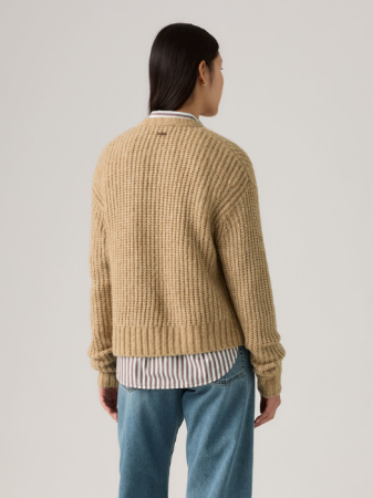 Levi's Женский Кардиган Коричневый Regular [3]