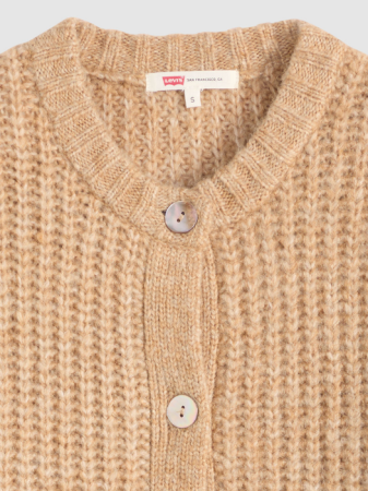 Levi's Женский Кардиган Коричневый Regular [4]