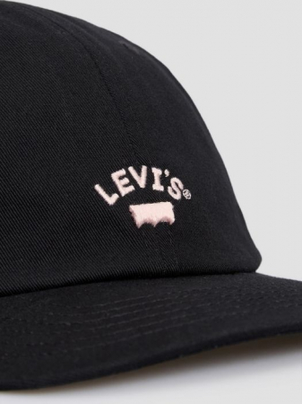 Levi's Женская Кепка Чёрная [2]