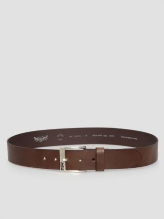 Levi's Мужской Ремень Коричневый  [1]